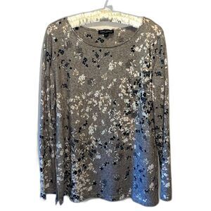 Mario Serrani cotton print sweater